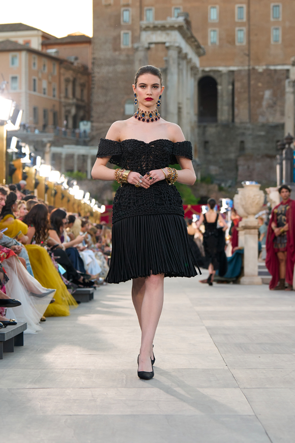défilé dolce & gabbana alta moda 2025 rome