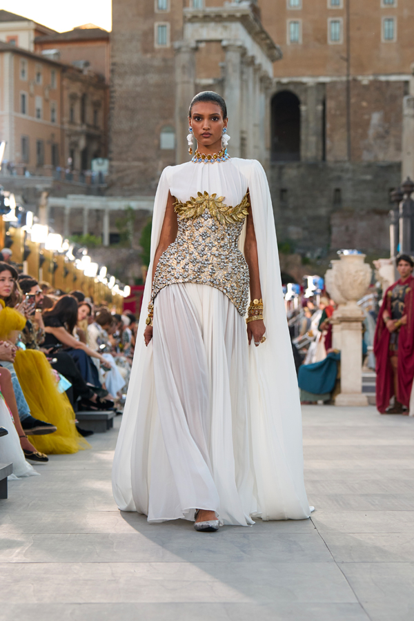 défilé dolce & gabbana alta moda 2025 rome