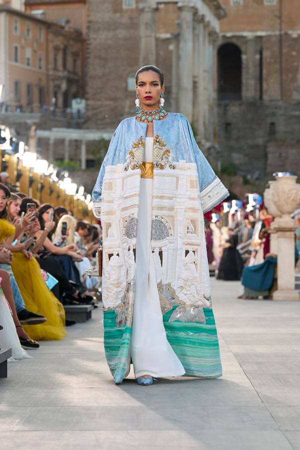 défilé dolce & gabbana alta moda 2025 rome