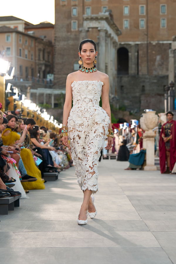 défilé dolce & gabbana alta moda 2025 rome