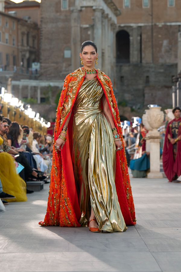 défilé dolce & gabbana alta moda 2025 rome