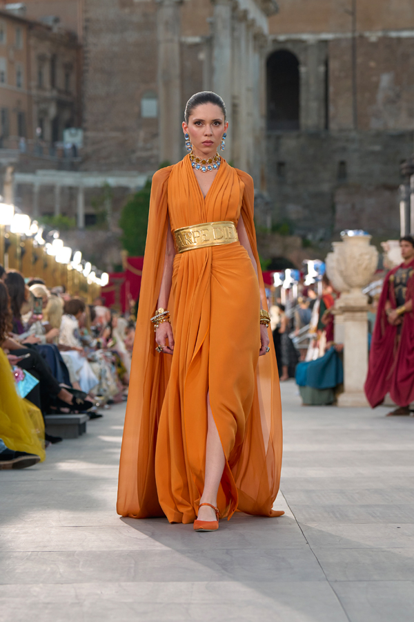 défilé dolce & gabbana alta moda 2025 rome