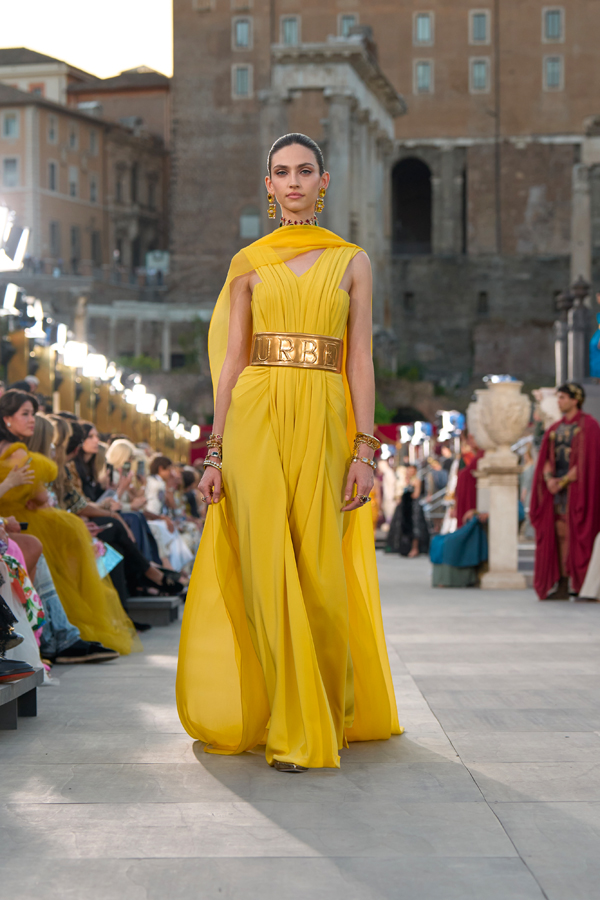 défilé dolce & gabbana alta moda 2025 rome