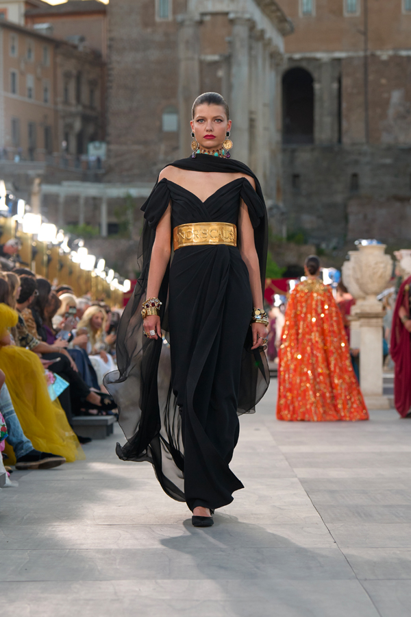 défilé dolce & gabbana alta moda 2025 rome