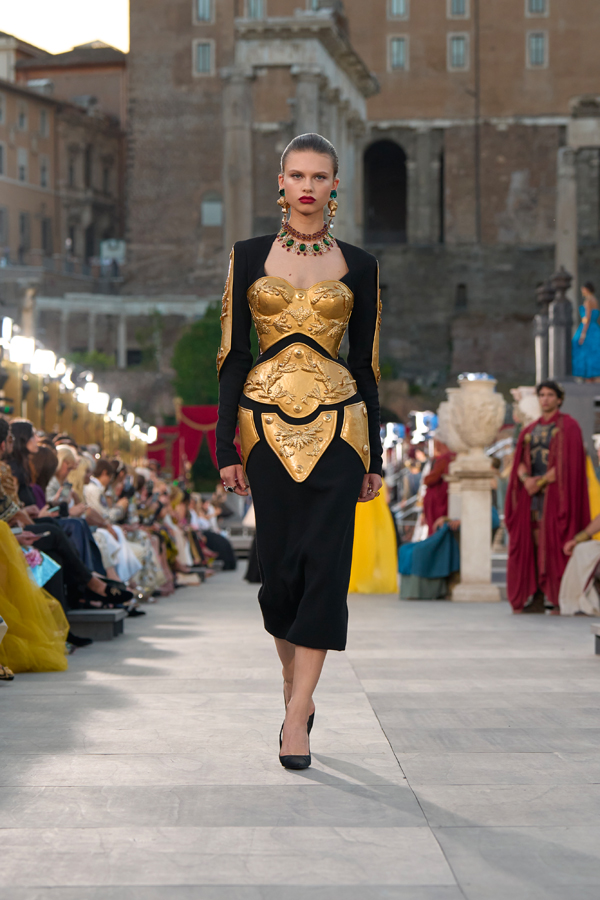 défilé dolce & gabbana alta moda 2025 rome