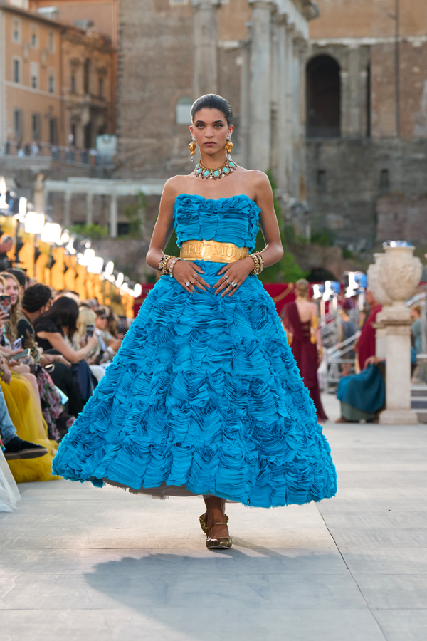 défilé dolce & gabbana alta moda 2025 rome