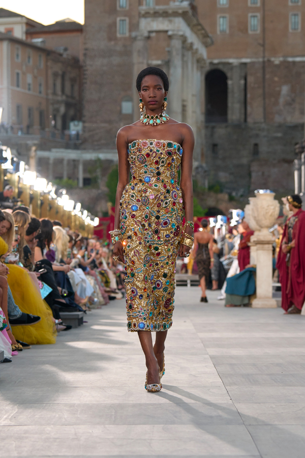 défilé dolce & gabbana alta moda 2025 rome