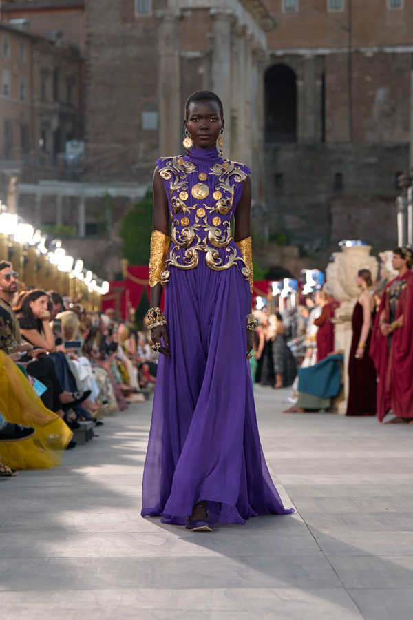 défilé dolce & gabbana alta moda 2025 rome