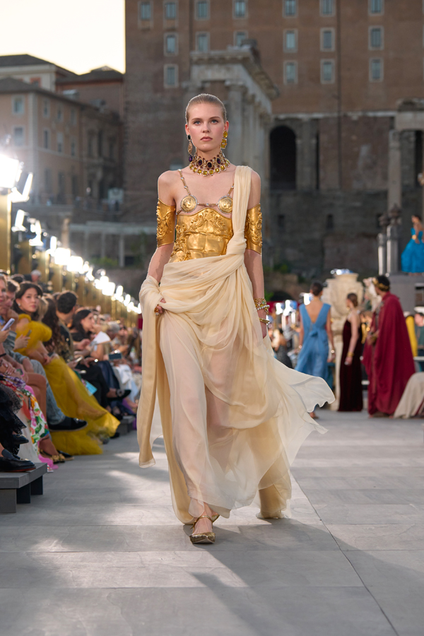 défilé dolce & gabbana alta moda 2025 rome