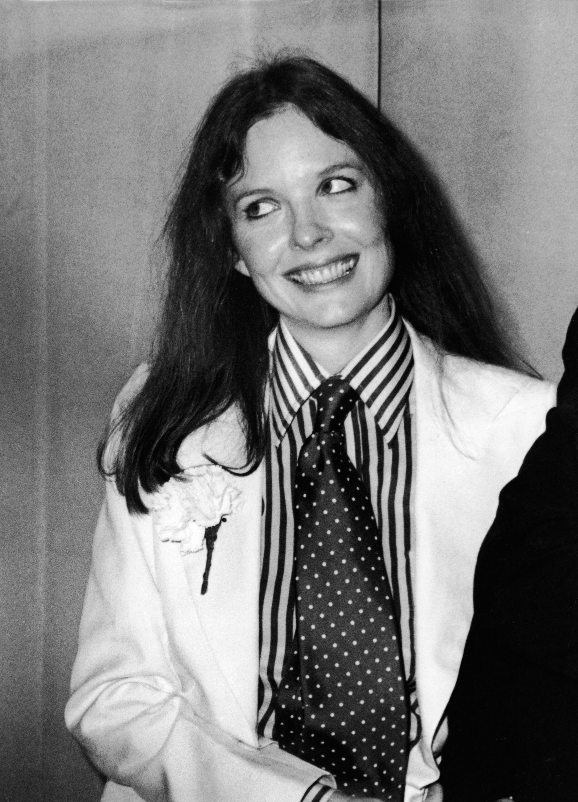 Diane Keaton aux Academy Awards, à Los Angeles, le 29 mar 1976. Photo par Frank Edwards/Fotos International/Getty Images.