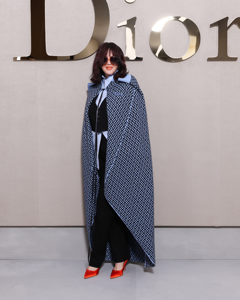 Isabelle Adjani au défilé Dior printemps-été 2026. 