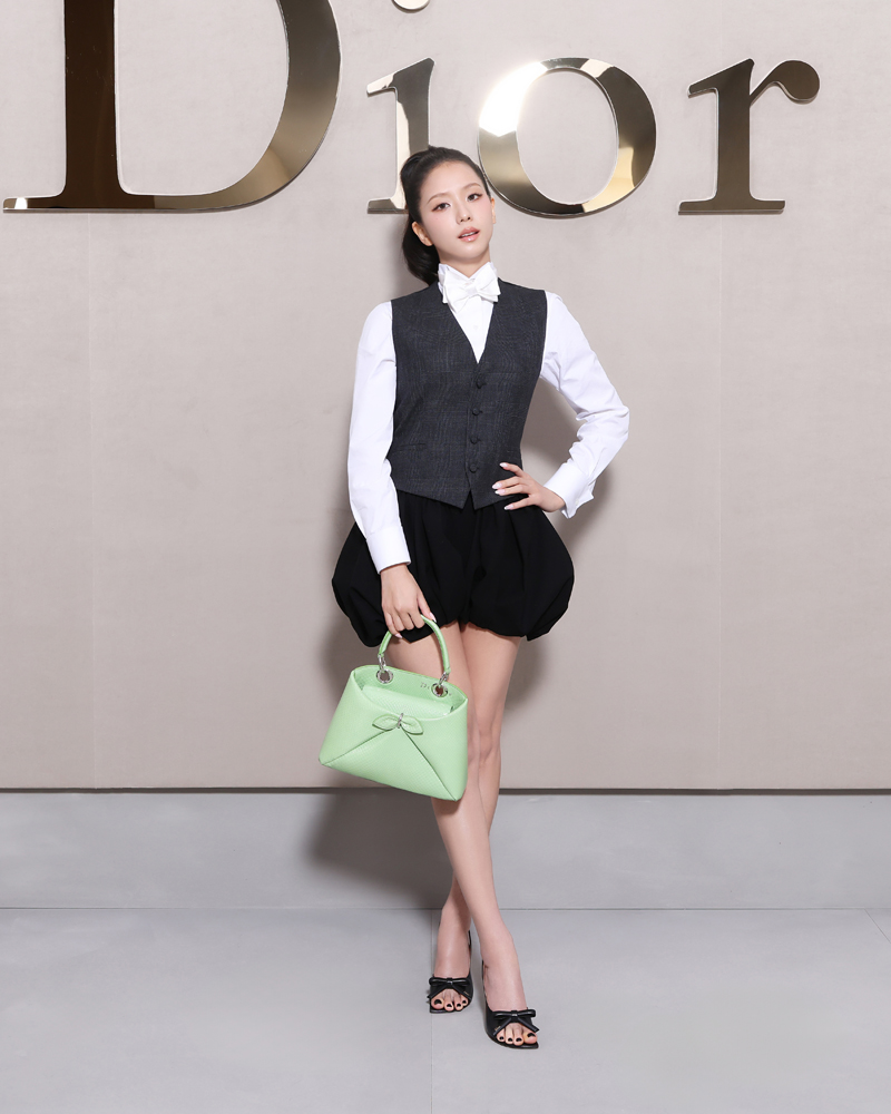 Jisoo au défilé Dior printemps-été 2026. 
