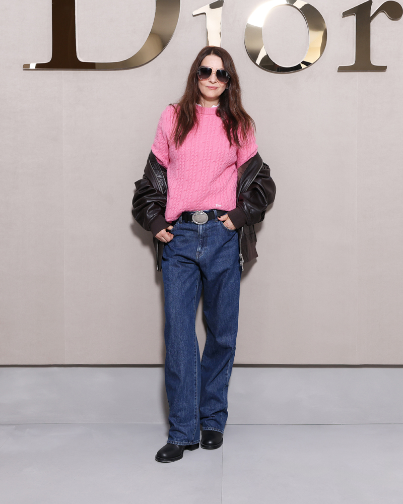 Juliette Binoche au défilé Dior printemps-été 2026. 