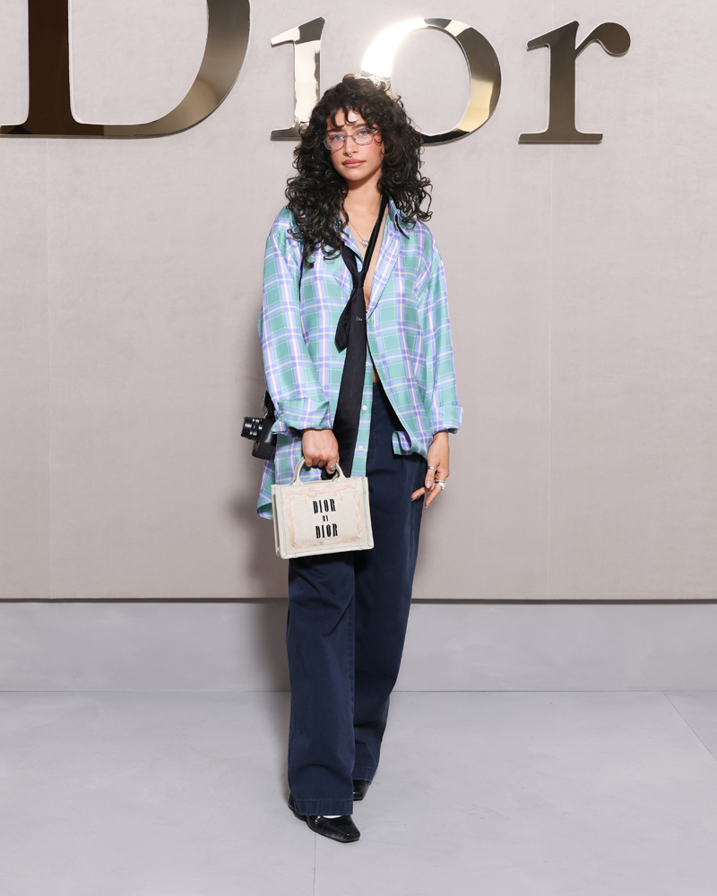 Odessa A'zion au défilé Dior printemps-été 2026. 