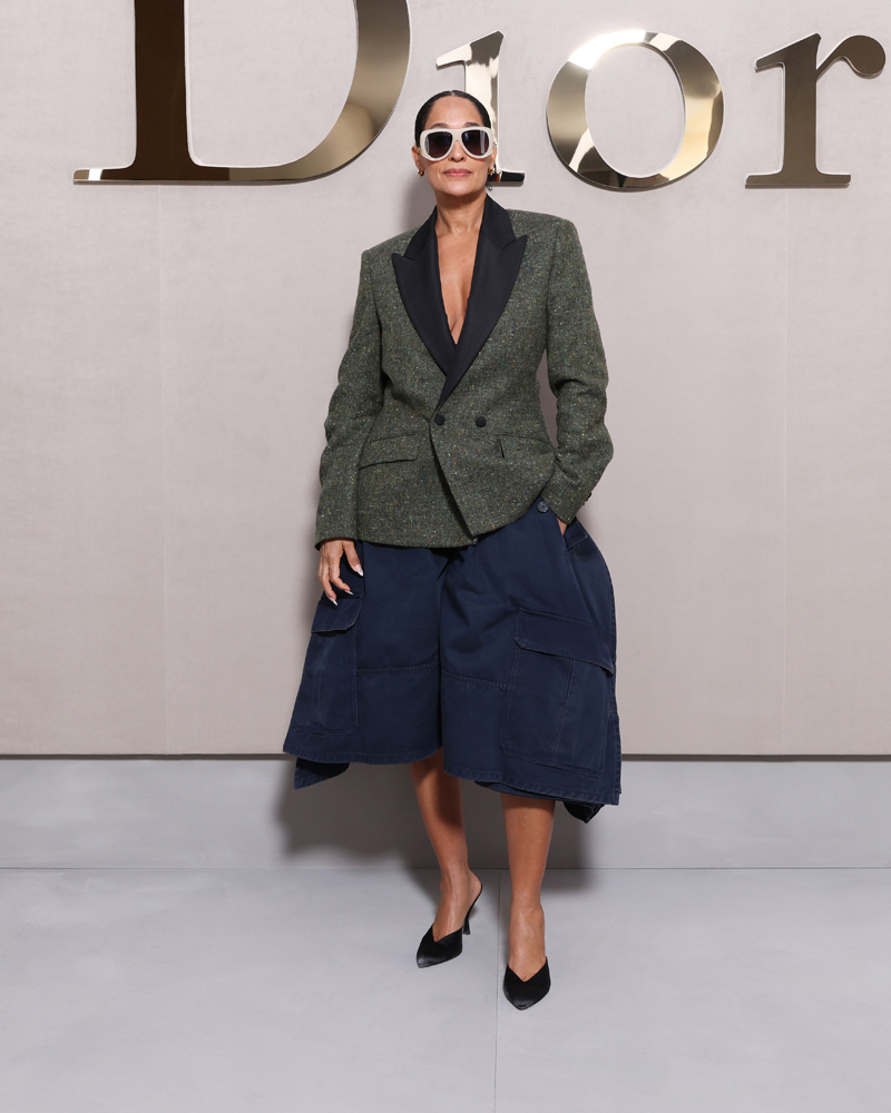 Tracee Ellis Ross au défilé Dior printemps-été 2026. 
