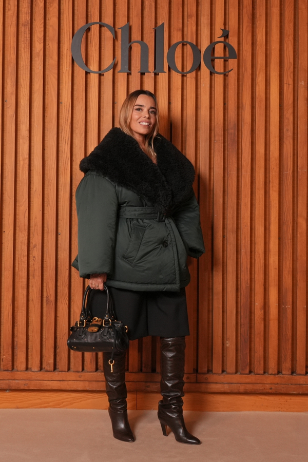 elodie bouchez au défilé chloé printemps-été 2026 à la fashion week de Paris