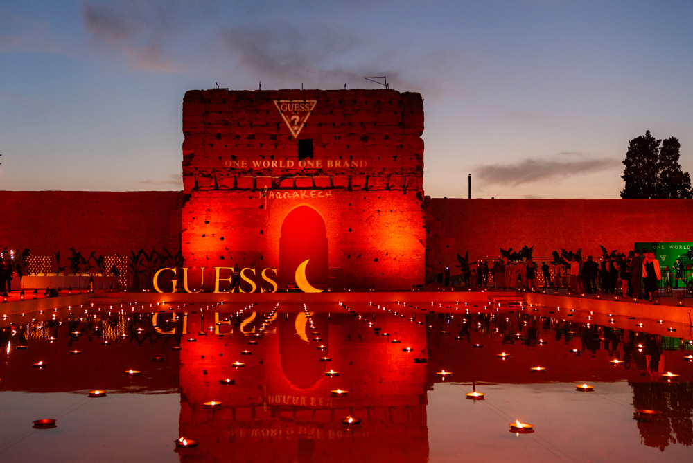 Guess défilé Marrakech 2025.