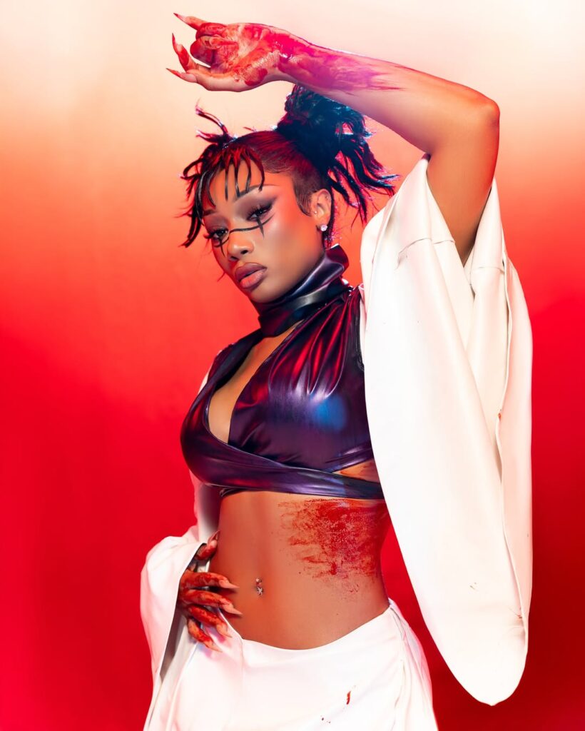 Megan Thee Stallion en Choso du Manga Jujutsu Kaisen.