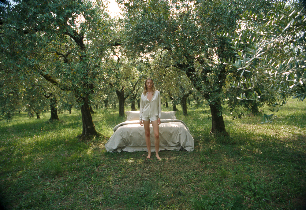 Collection de draps Naturalismo © Davide Gallizio, Courtesy of Frette.