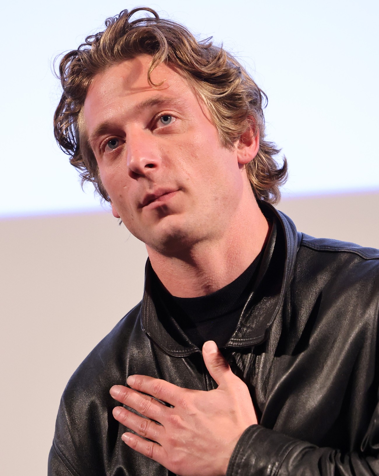 Jeremy Allen White lors de la projection du film Springsteen: Deliver Me From Nowhere à l'Institut Lumière, à Lyon, le 12 octobre 2025. Photo par Arnold Jerocki/Getty Images pour Disney.