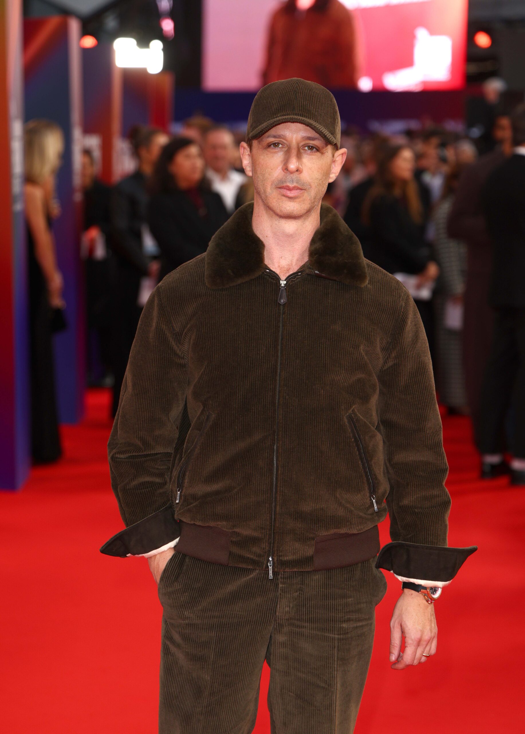 Jeremy Strong à l'avant-première du film Springsteen: Deliver Me from Nowhere au BFI London Film Festival auRoyal Festival Hal, à Londres, le 15 octobre 2025. Photo par Tim P. Whitby/Getty Images pour The Walt Disney Company Limited.