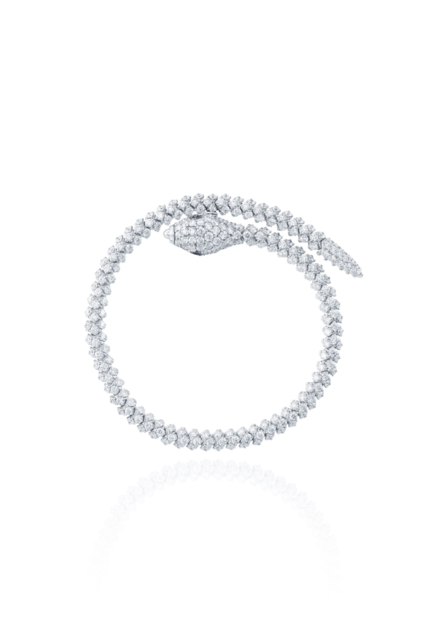 joaillerie serpent en diamants mio harutaka