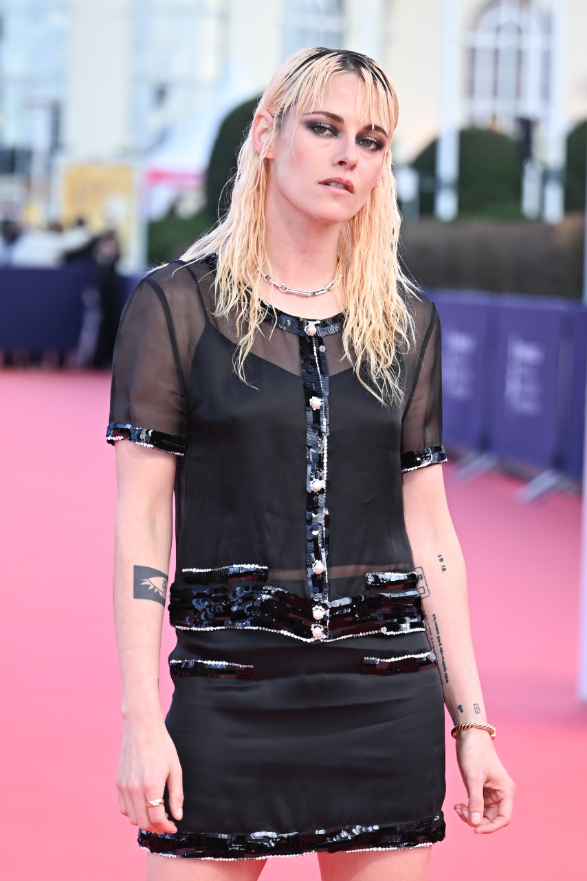 L'actrice Kristen Stewart en Chanel au Festival de Deauville en septembre 2025.