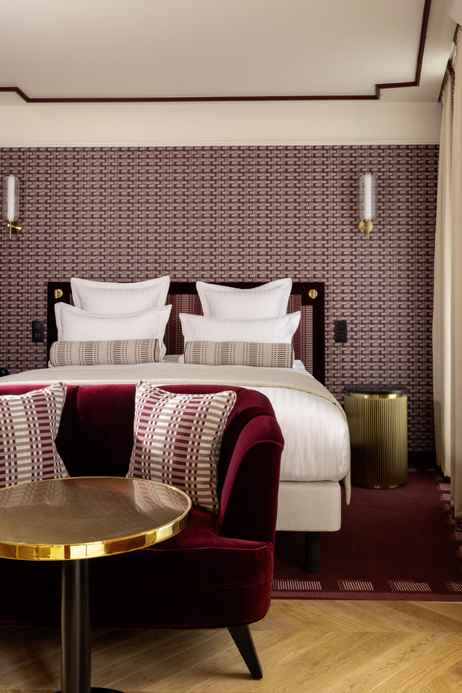 chambre deluxe de l'hôtel Filigrane à Paris 2e