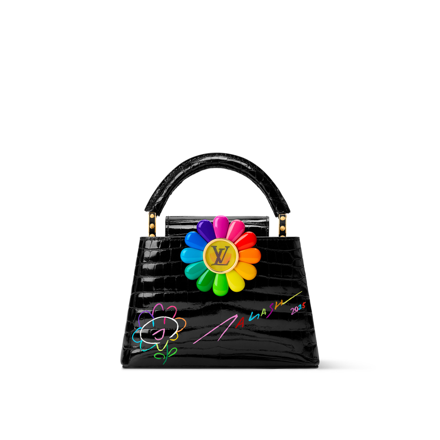 sac capucines mini autograph louis vuitton x takashi murakami