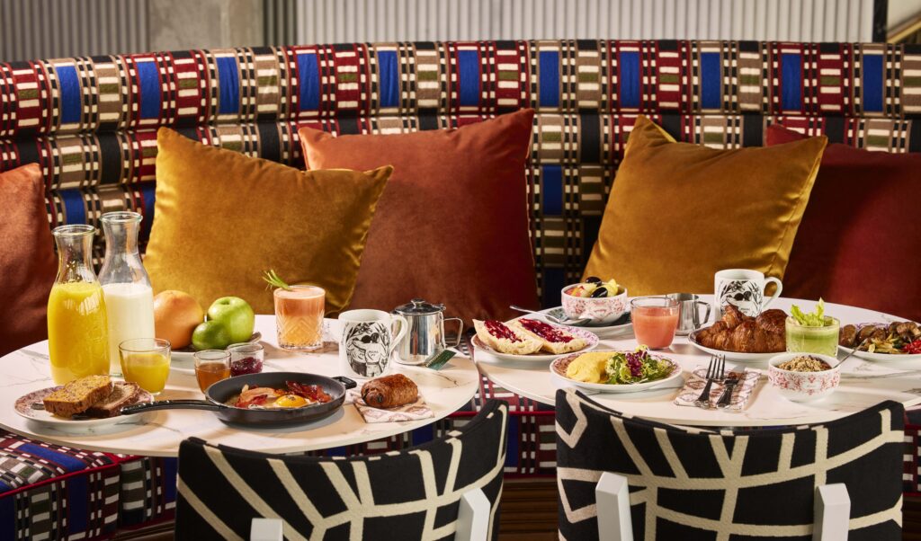 Le brunch du Mama Shelter de La Défense à Paris.