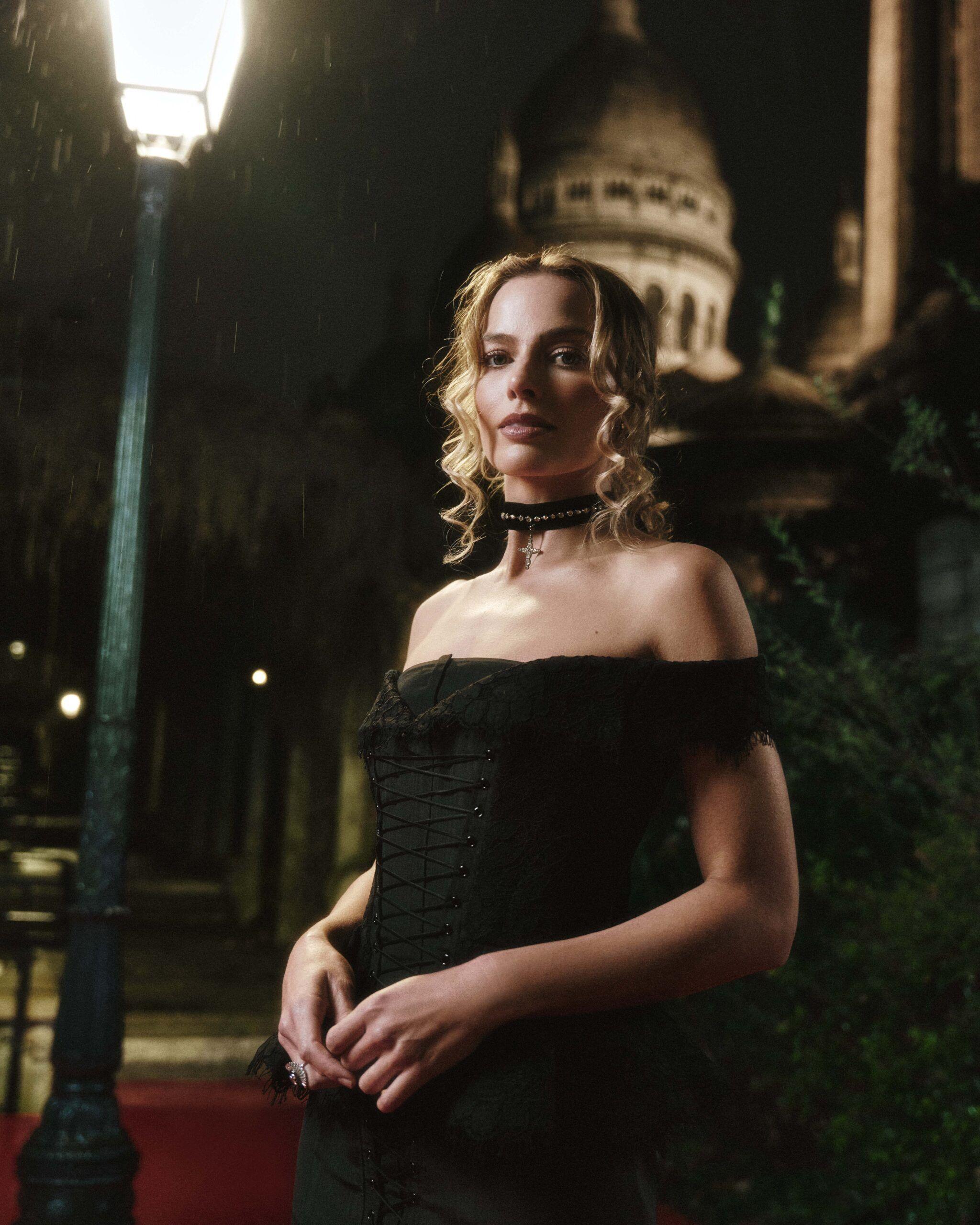 L’actrice Margot Robbie durant l’after party du film “Hurlevent” (2026) à Paris, le 2 février 2026. © Pierre Mouton / Warner Bros.