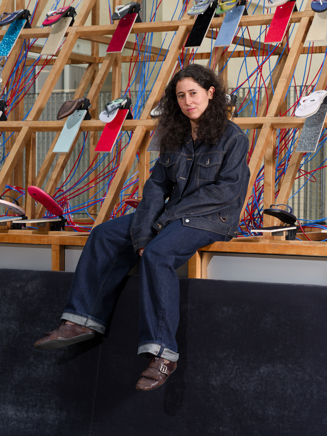 Meriem Bennani dans l’exposition Sole crushing, à Lafayette Anticipations, Paris, 22 octobre 2025- 8 février 2026 © Aurélien Mole, Lafayette
Anticipations