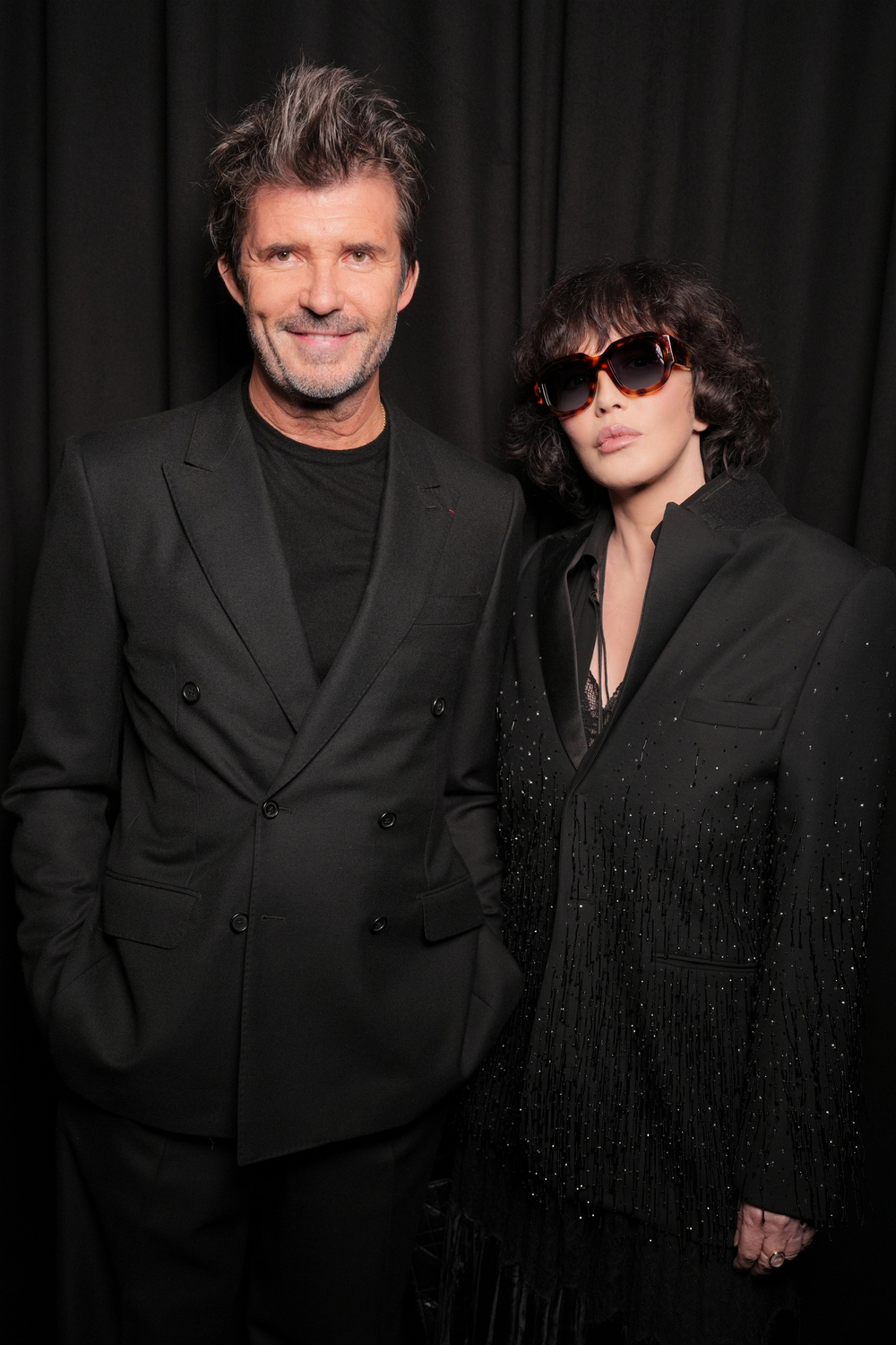 Paul Emmanuel Reiffers Isabelle Adjani opening daniel buren miles greenberg reiffers initiatives