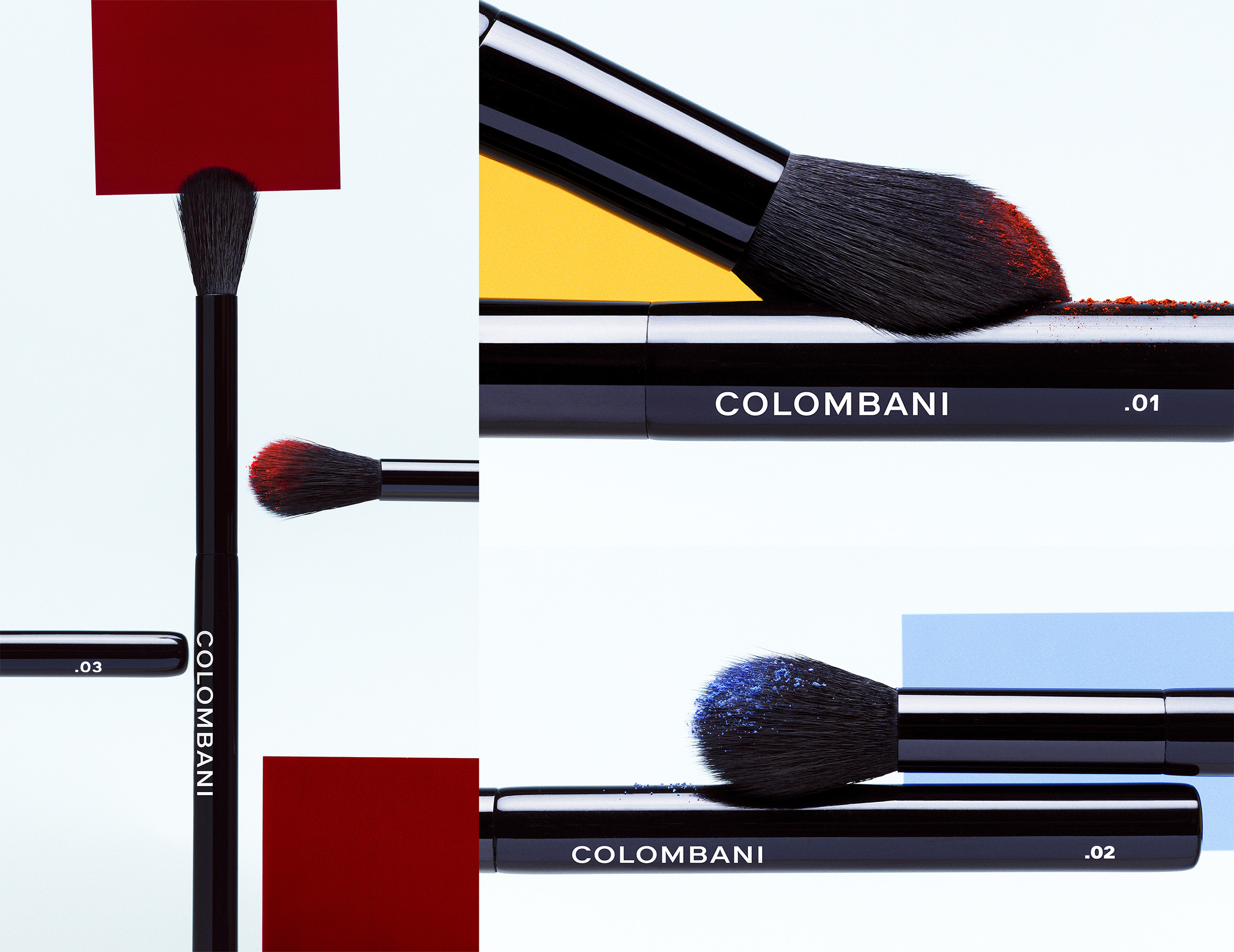 Carole Colombani, une collection de trois pinceaux essentiels