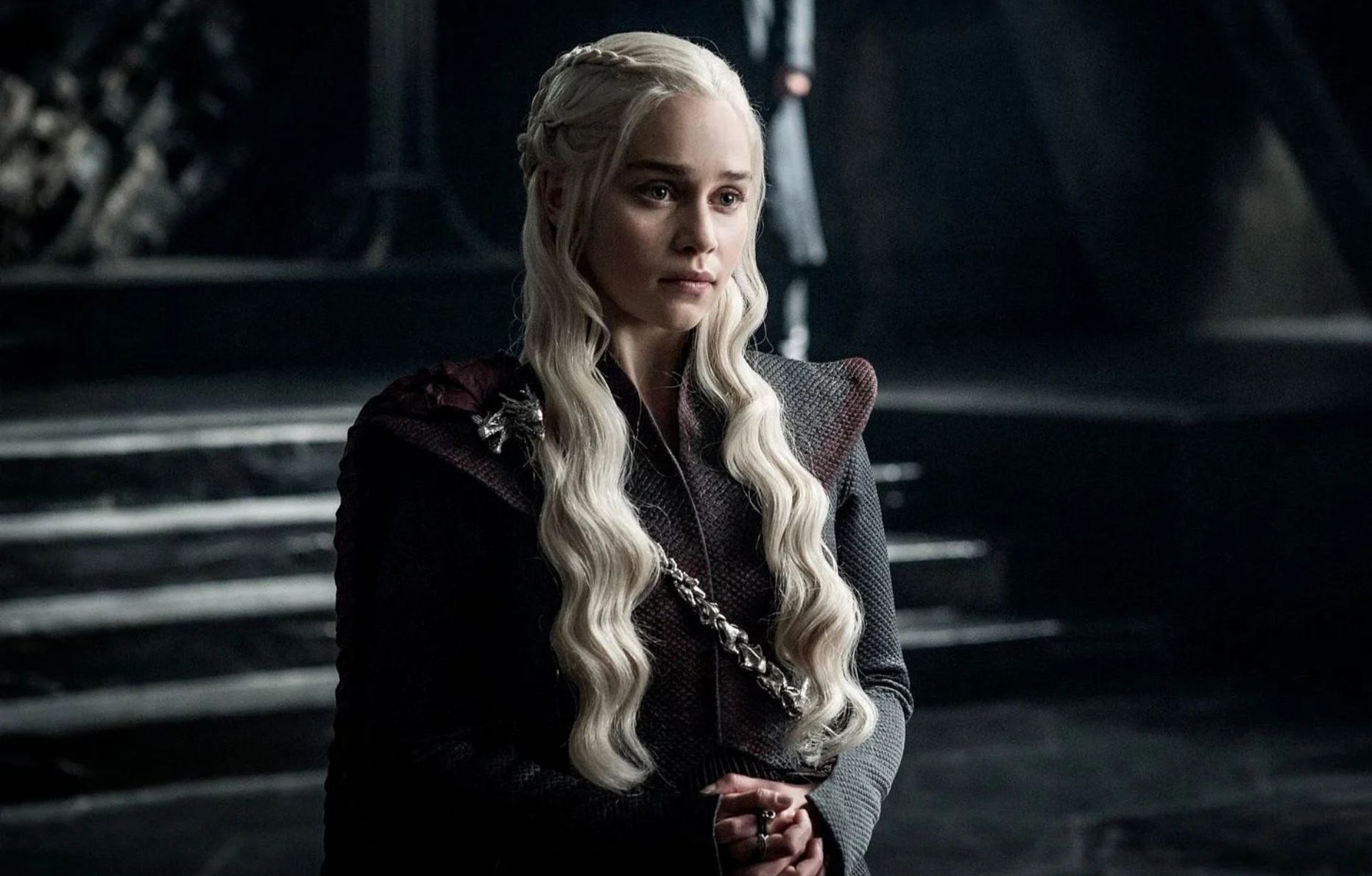 L'actrice Emilia Clarke dans la série Game of Thrones (HBO)