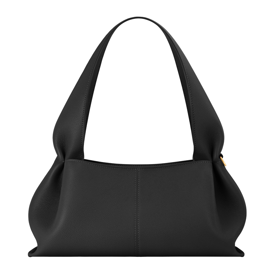 The Numéro Neuf bag by Polène black leather