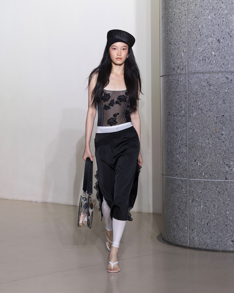 Body Chantelle X au  défilé Vaillant printemps-été 2026 à la Fashion Week de Paris