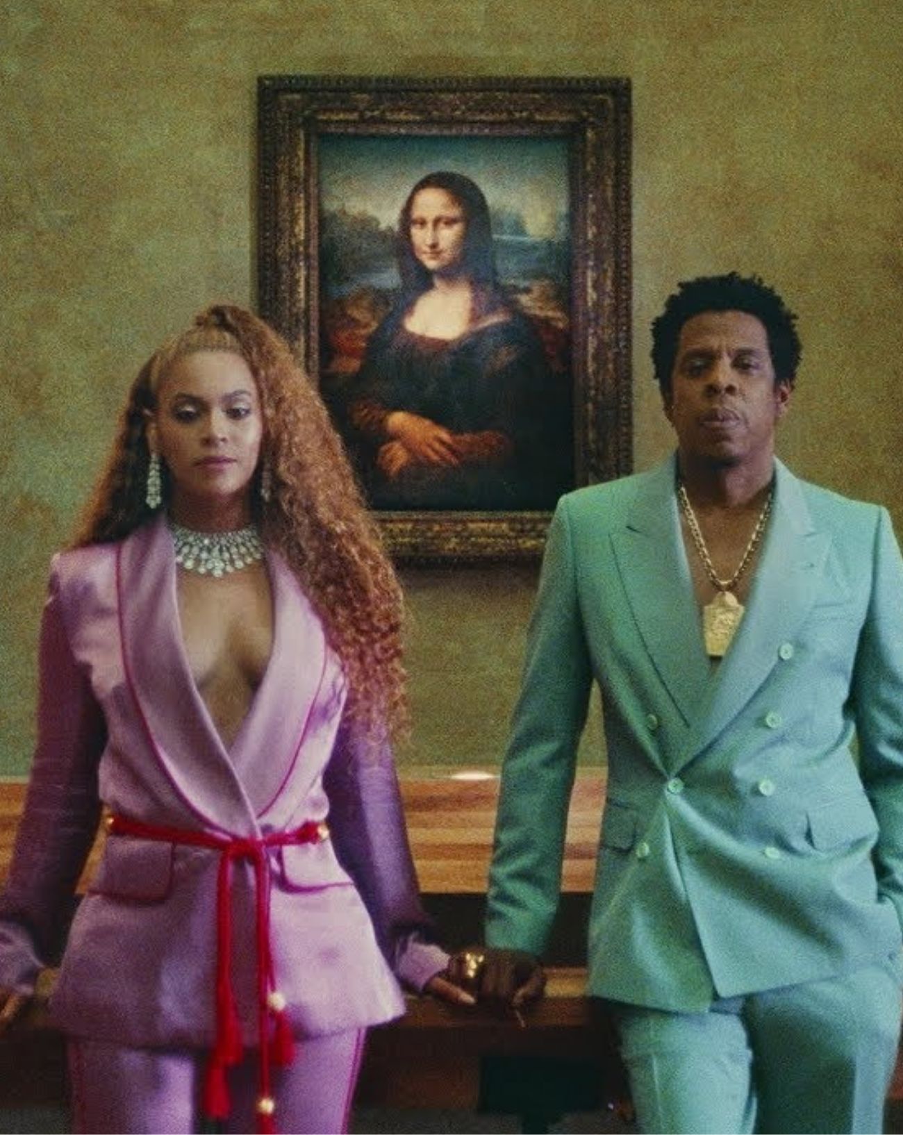 The Carters dans le clip Apeshit tourné au musée du Louvre.