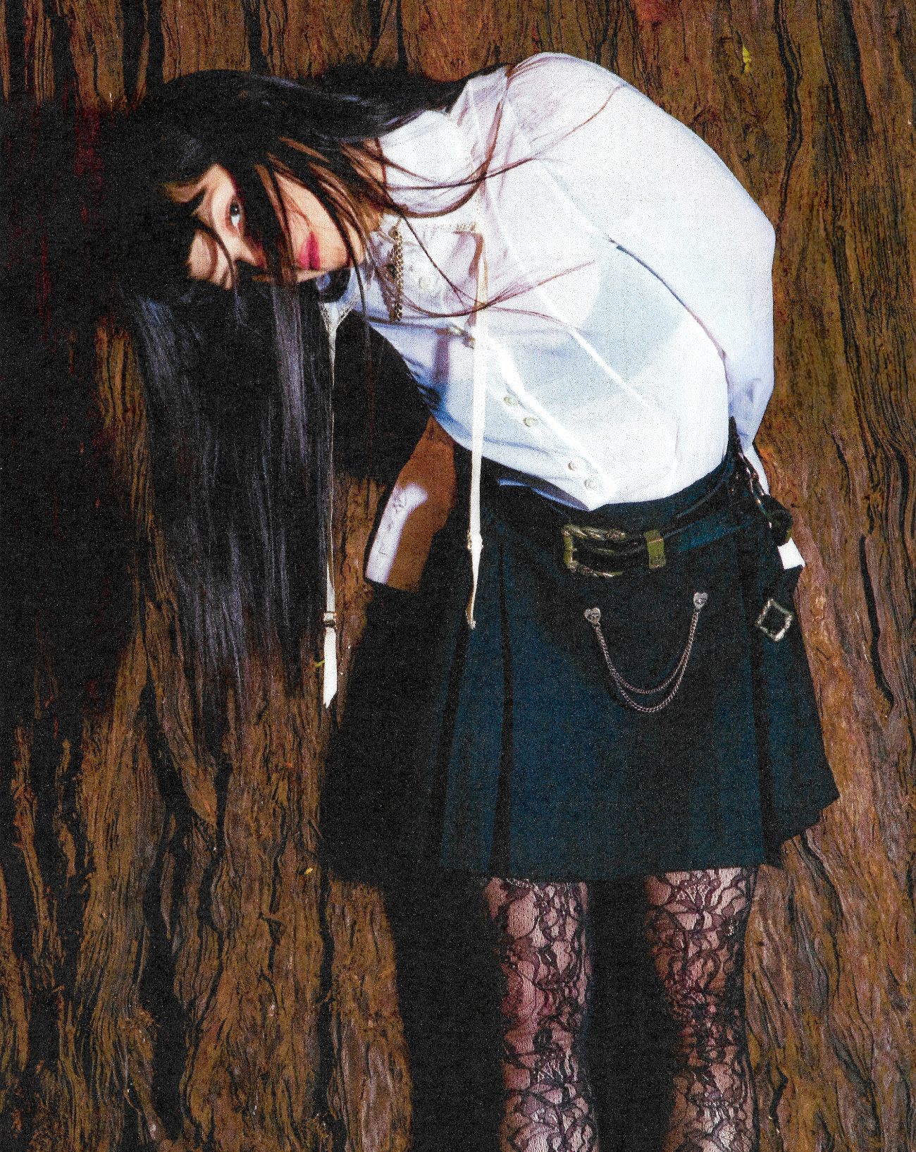 Not For Radio (María Zardoya), chanteuse du groupe The Marías, photographiée par Jaxon Whittington.