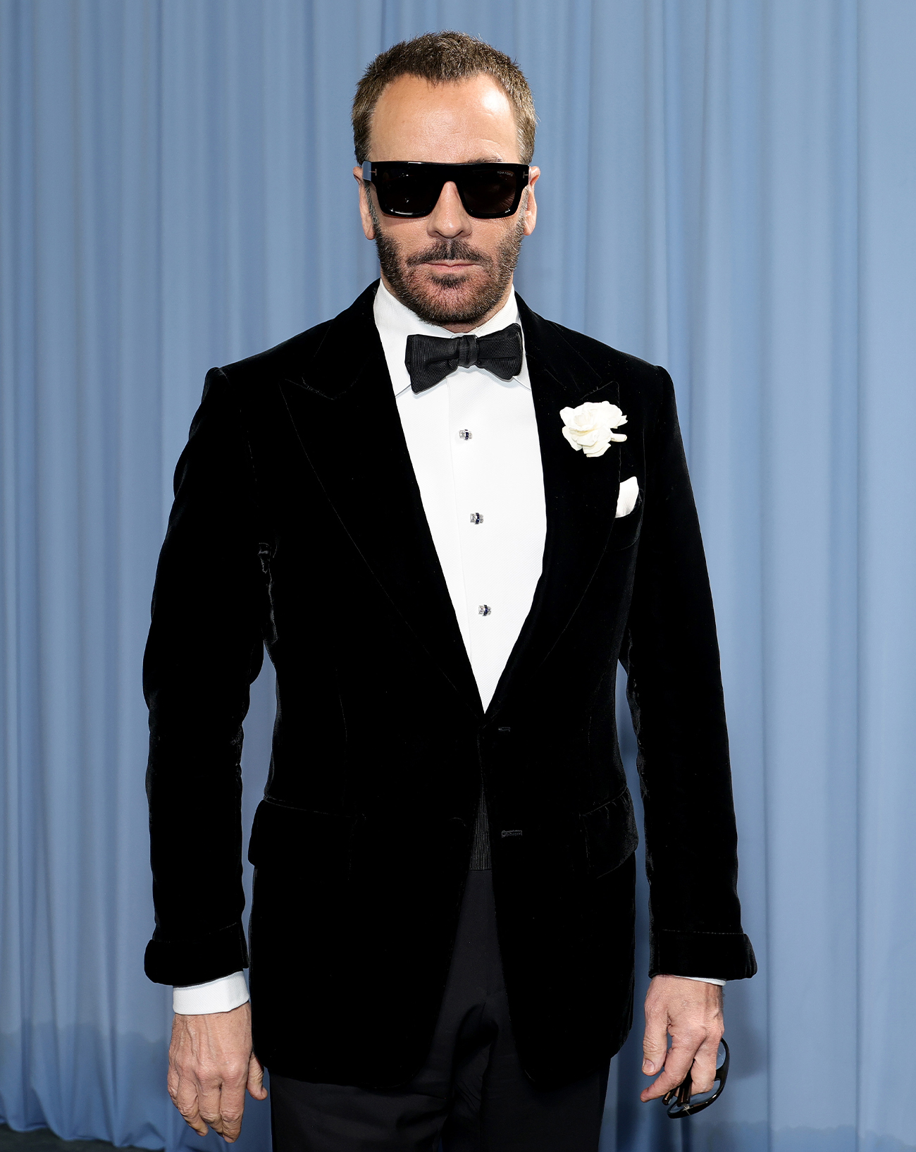Tom Ford au Met Gala 2025. © Mike Coppola/MG25/Getty Images pour le Met Museum/Vogue.