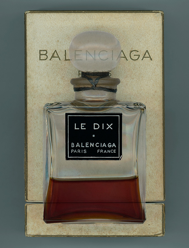 Le parfum Le Dix, Balenciaga, 1947