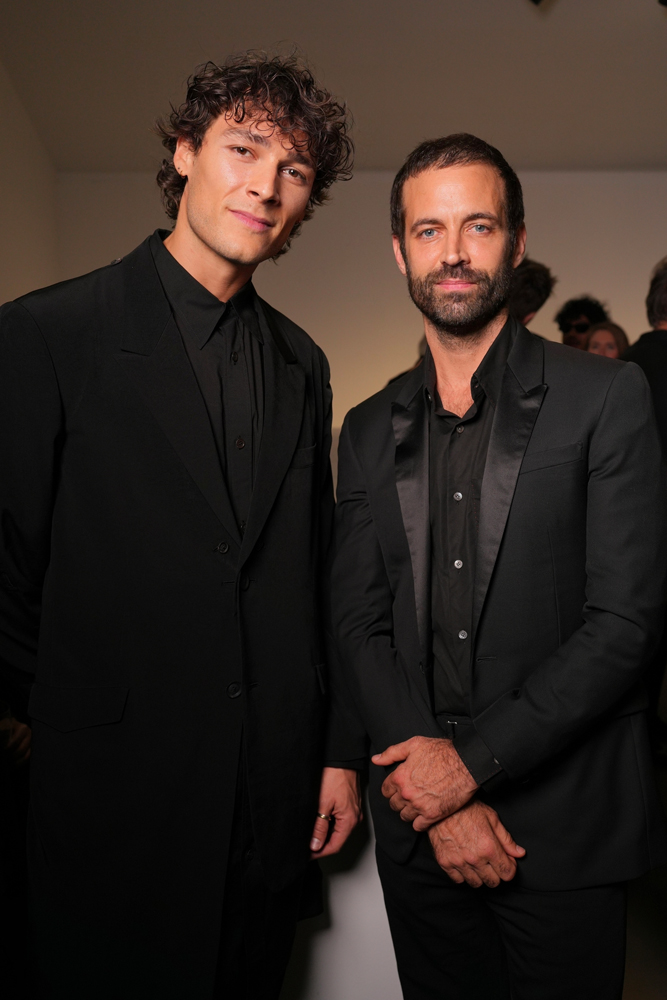 Hugo Marchand and Benjamin Millepied exhibition Daniel Buren and Miles Greenberg at Reiffers Initiatives 