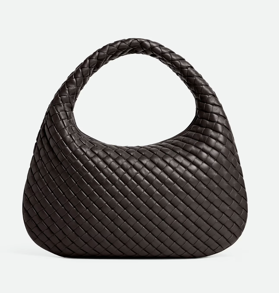 The Campana Tote by Bottega Veneta intrecciato leather