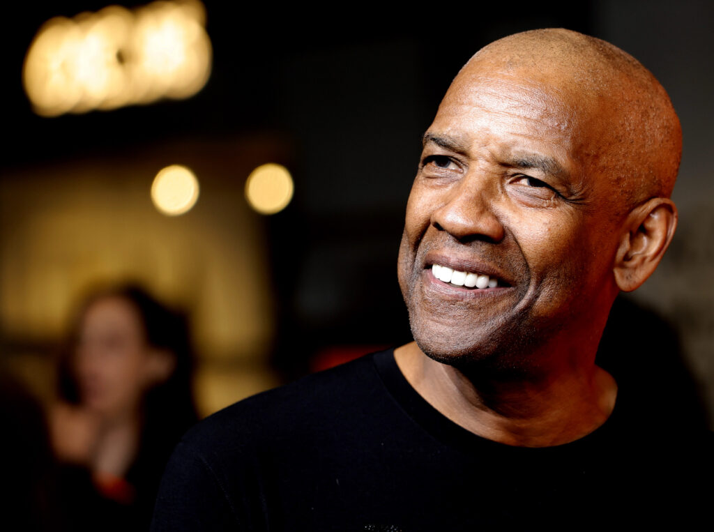 Actor Denzel Washington for the premiere of the film Highest 2 Lowest (2025) in Los Angeles. © Frazer Harrison/WireImage.