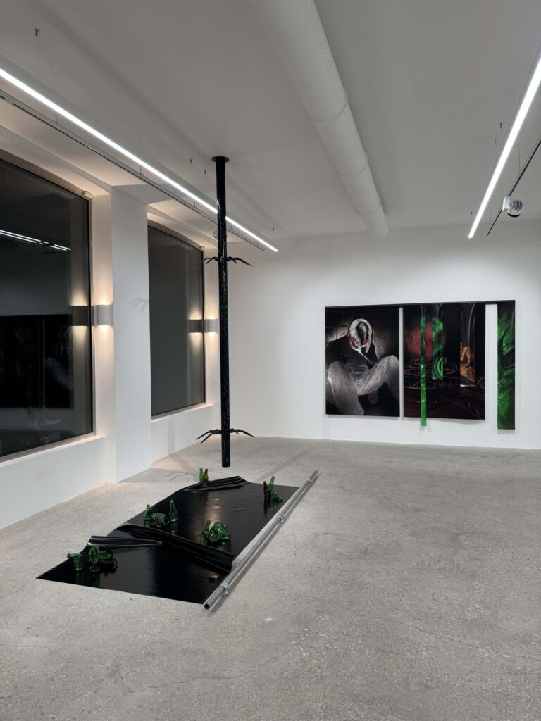 Vues de l’exposition / “Would you wear my eyes?”, Mennour, Nicolas Lebeau