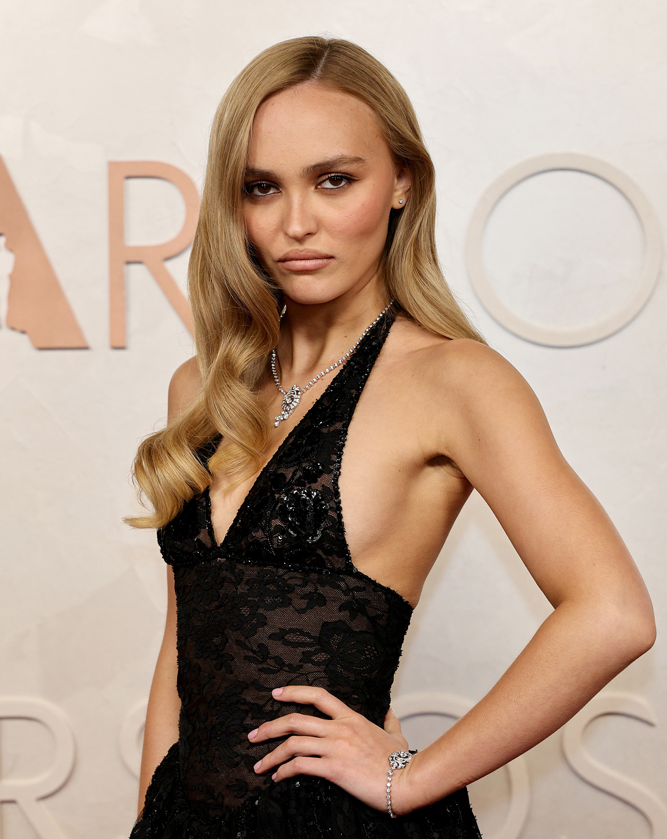 Lily-Rose Depp à la 97e cérémonie des Oscars à Hollywood © Frazer Harrison/WireImage.