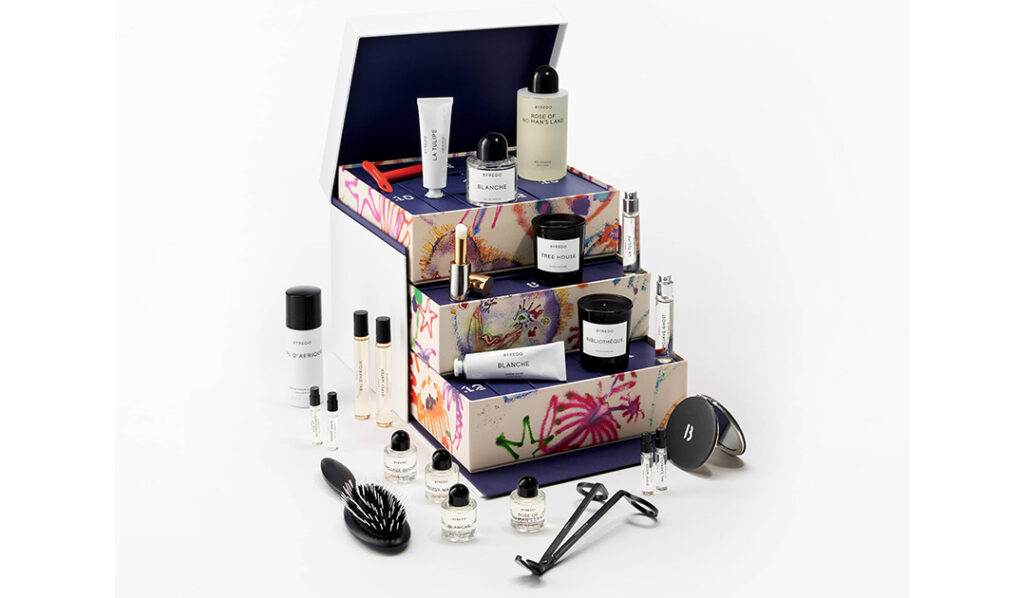 Byredo, calendrier de l'Avent, Noël 2025