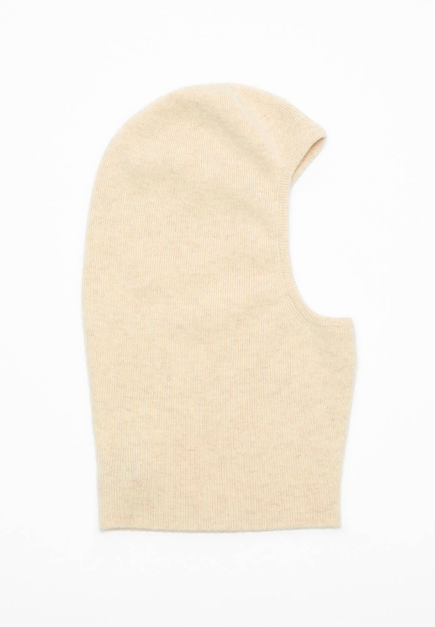 cagoule en laine beige acne studios 