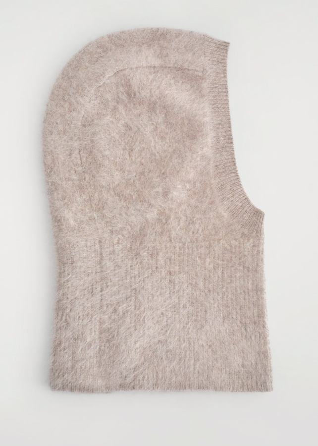 cagoule en cachemire brossé cos 