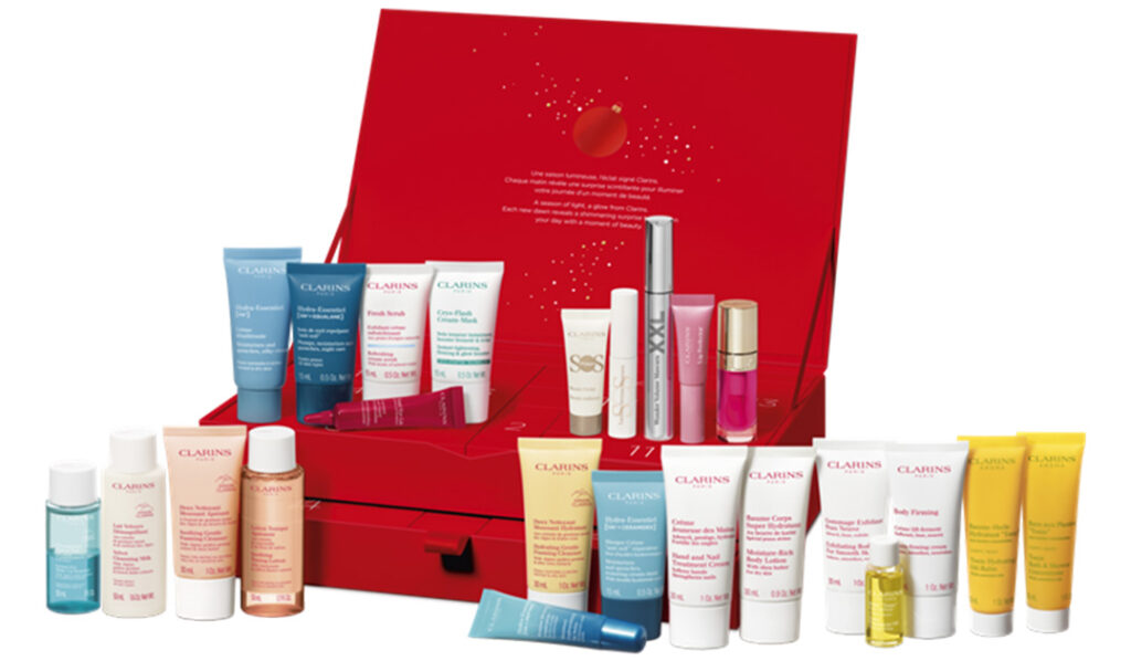 Clarins, calendrier de l'Avent, Noël 2025